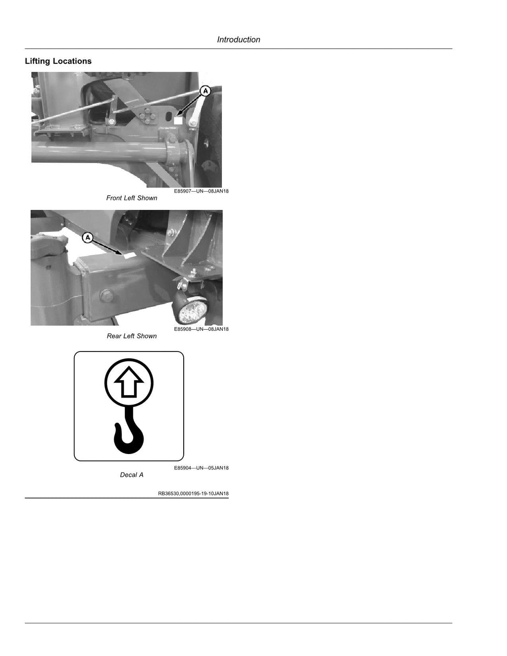 MANUAL DEL OPERADOR DE LA HILERADORA JOHN DEERE W260 N.° 4
