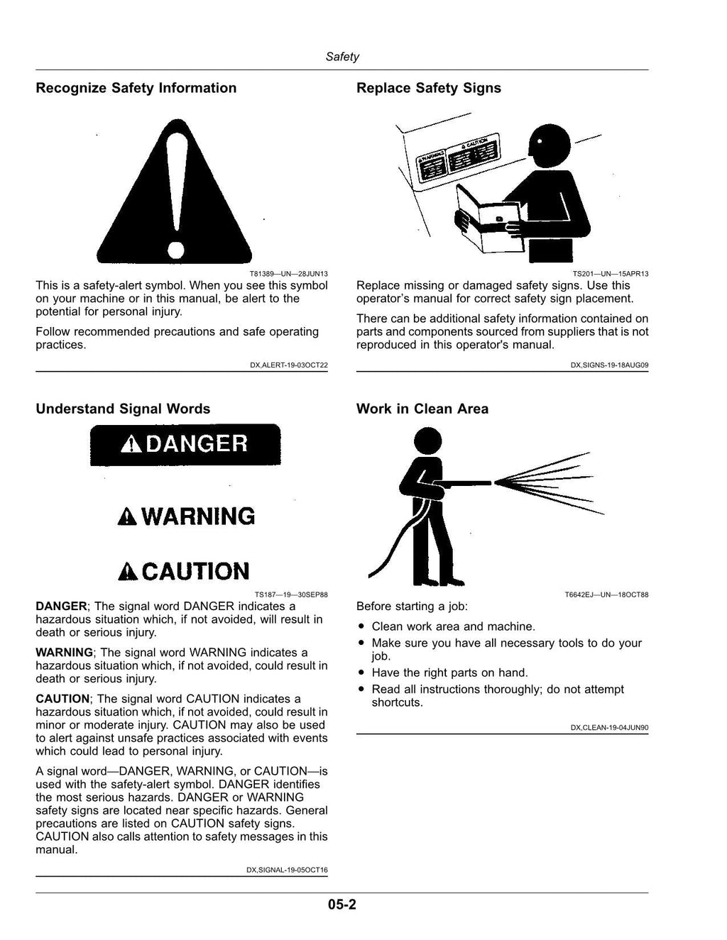 MANUAL DEL OPERADOR DE LA HILERADORA JOHN DEERE W155 N.° 2