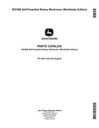 MANUAL DEL CATÁLOGO DE PIEZAS DE LA SEGADORA HILERA JOHN DEERE W235M