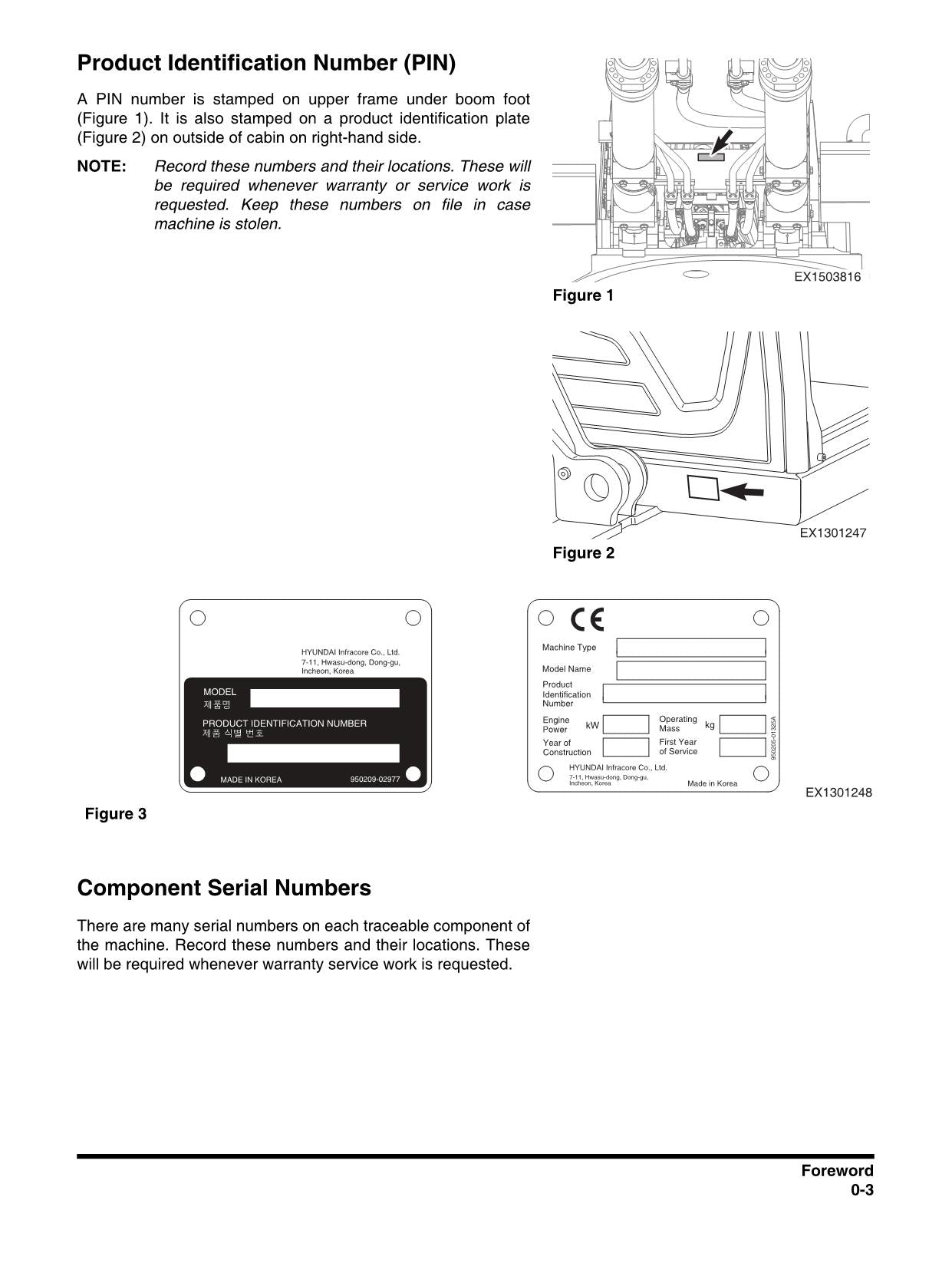 Hyundai HX220 LL HX220RB CRAWLER EXCAVATOR Operators Maintenance Manual