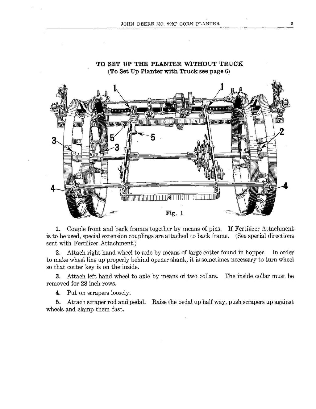 MANUAL DEL CATÁLOGO DE PIEZAS DE LA SEMBRADORA JOHN DEERE 999F