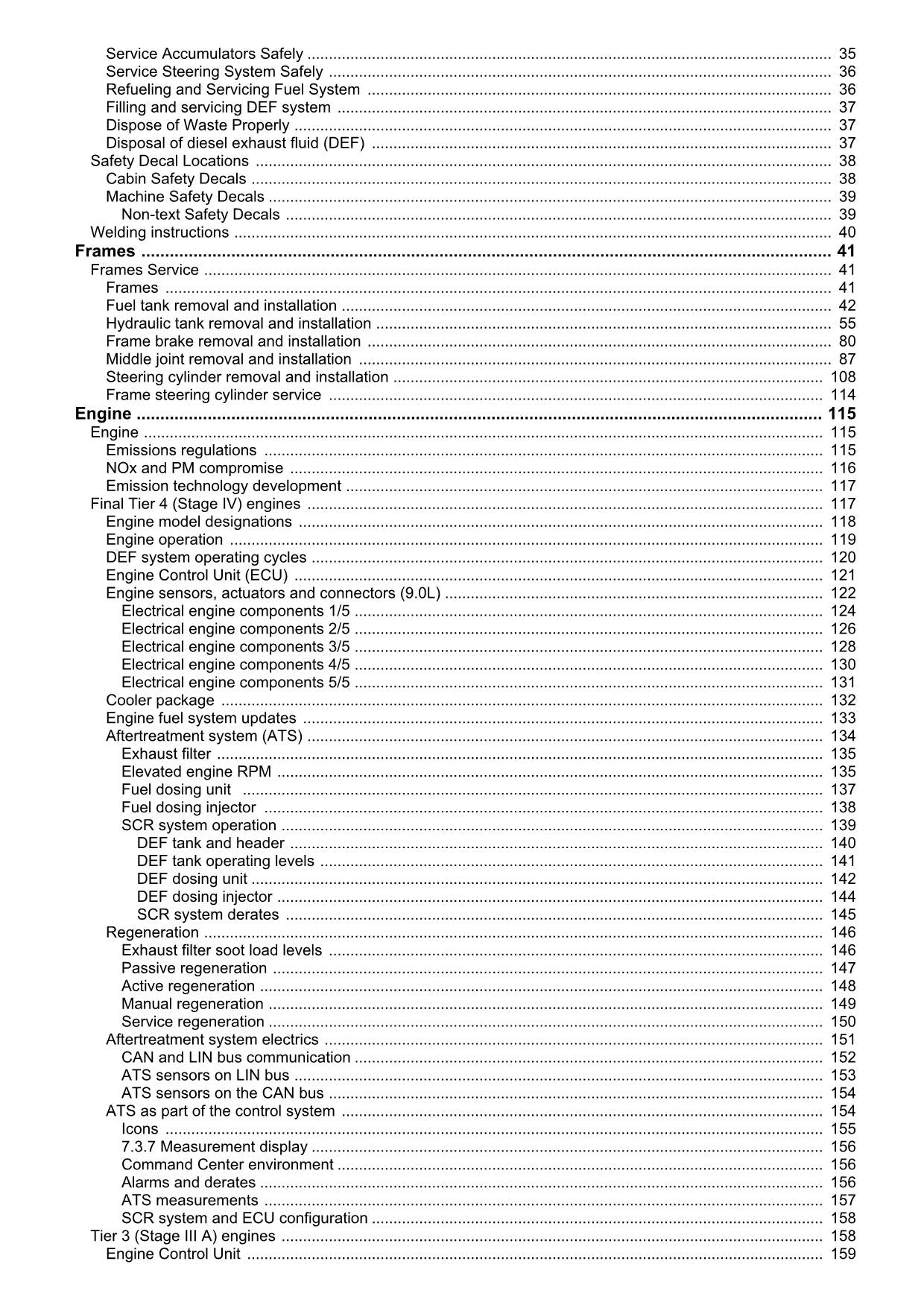 MANUAL DE SERVICIO Y REPARACIÓN DEL AUTOCARGADOR DE PLATAFORMA JOHN DEERE CTL SERIE G FT4 F690997