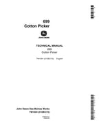 MANUAL TÉCNICO DE REPARACIÓN Y SERVICIO DE LA RECOLECTORA DE ALGODÓN JONH DEERE 699 TM1054