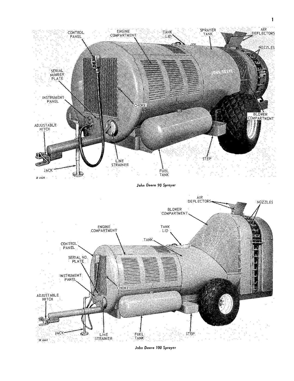 MANUAL DEL OPERADOR DEL PULVERIZADOR JOHN DEERE 90 100