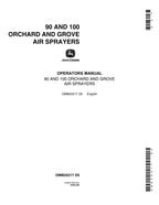 MANUAL DEL OPERADOR DEL PULVERIZADOR JOHN DEERE 90 100