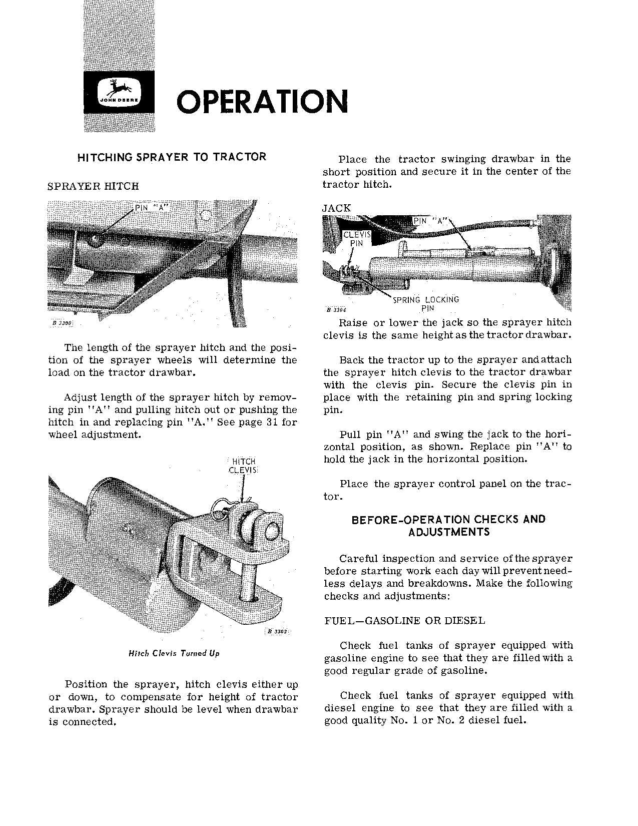 MANUAL DEL OPERADOR DEL PULVERIZADOR JOHN DEERE 90 100