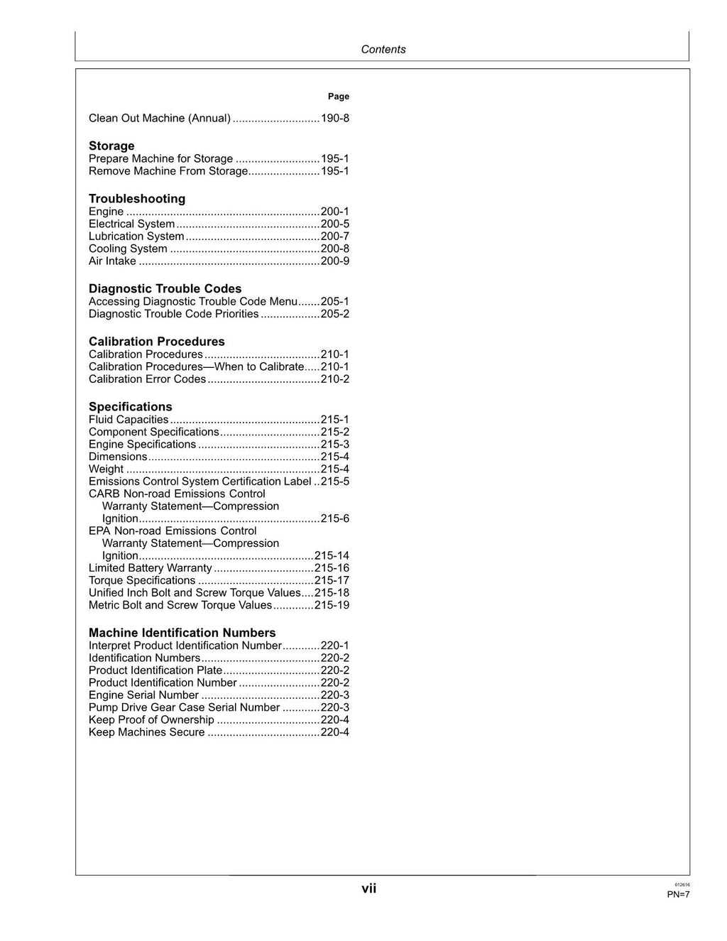 MANUAL DEL OPERADOR DE LA COSECHADORA JOHN DEERE CH570 CH670