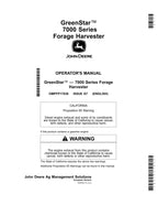MANUAL DEL OPERADOR DE LA COSECHADORA JOHN DEERE AMS GREENSTAR