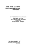 MANUAL TÉCNICO DE SERVICIO DE DIAGNÓSTICO DE LA COSECHADORA JOHN DEERE 9500 9600 9700 TM170519