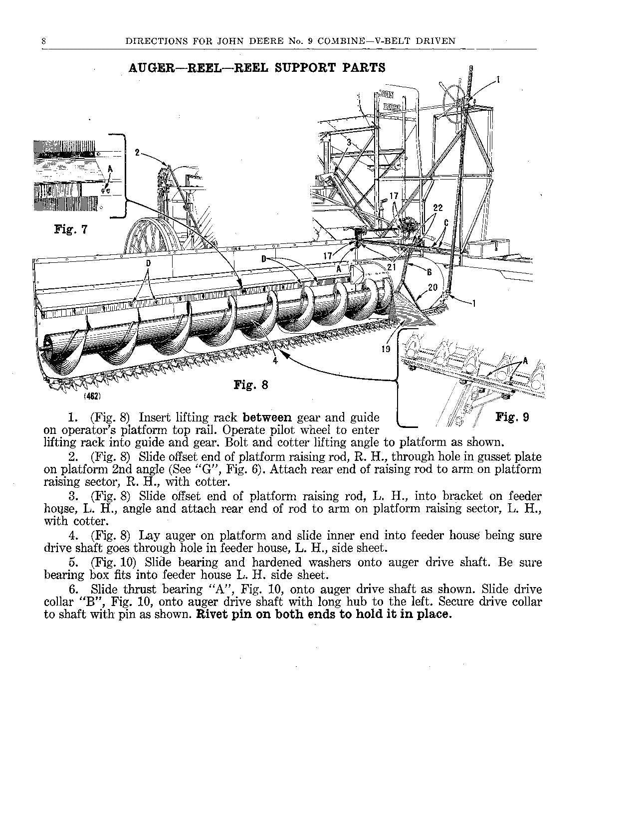 MANUAL DEL OPERADOR DE LA COSECHADORA JOHN DEERE 9