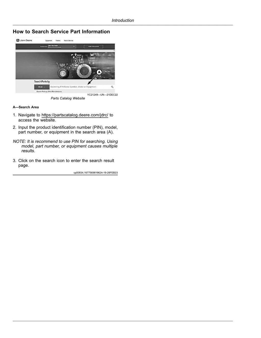 MANUAL DEL OPERADOR DE LA COSECHADORA JOHN DEERE W430