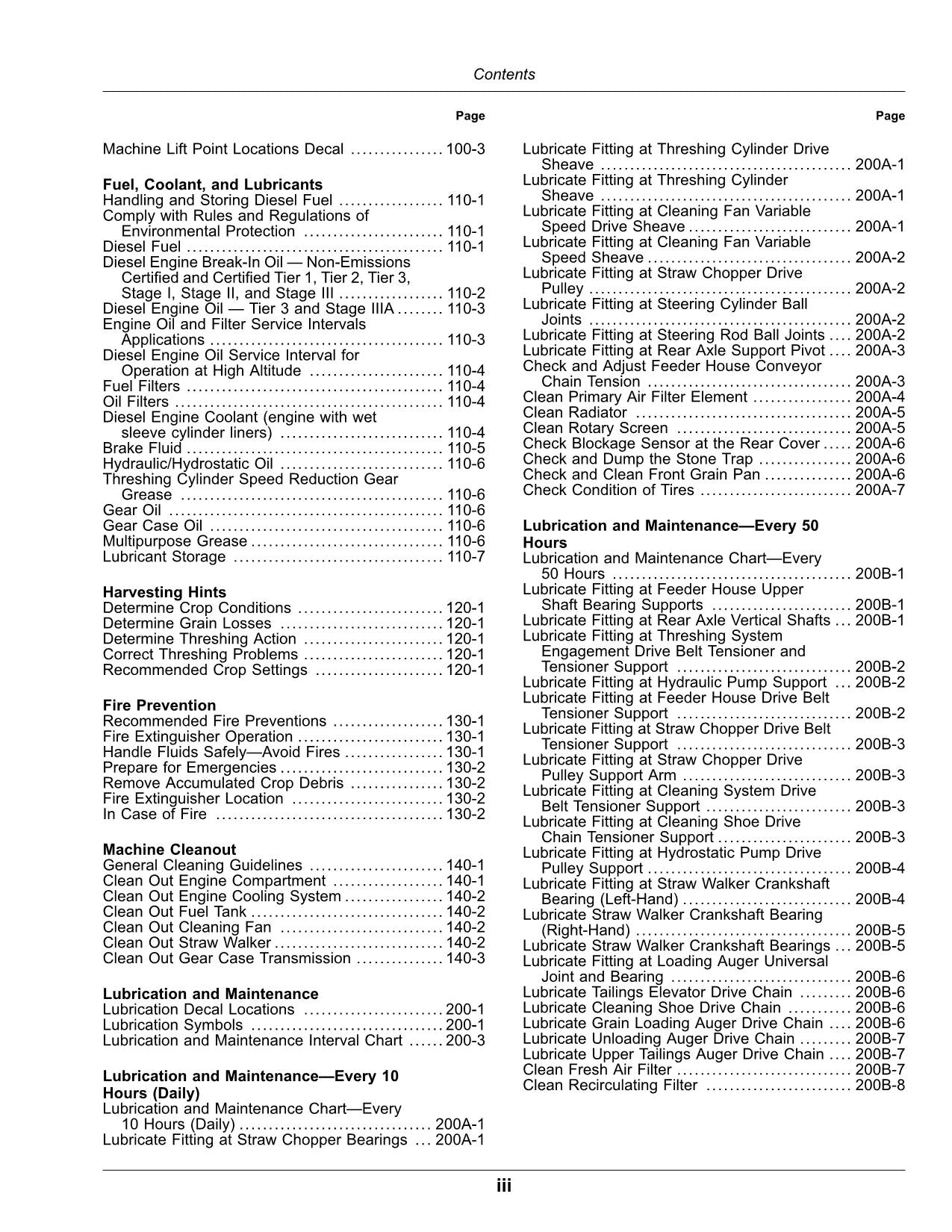 MANUAL DEL OPERADOR DE LA COSECHADORA JOHN DEERE W430