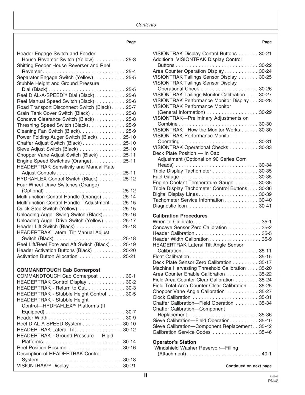 MANUAL DEL OPERADOR DE LA COSECHADORA JOHN DEERE 9880i STS N.° 1