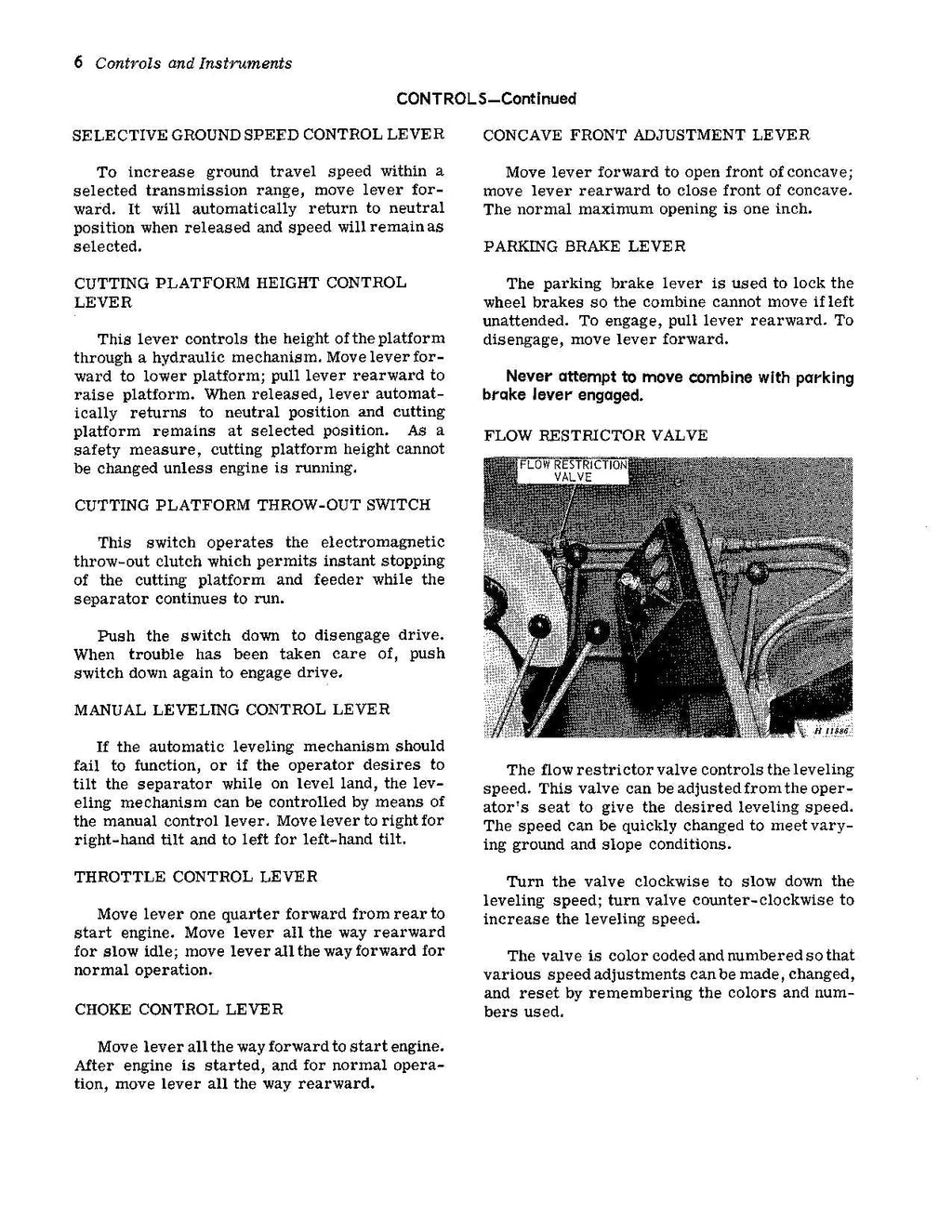 MANUAL DEL OPERADOR DE LA COSECHADORA JOHN DEERE 95H N.° 1