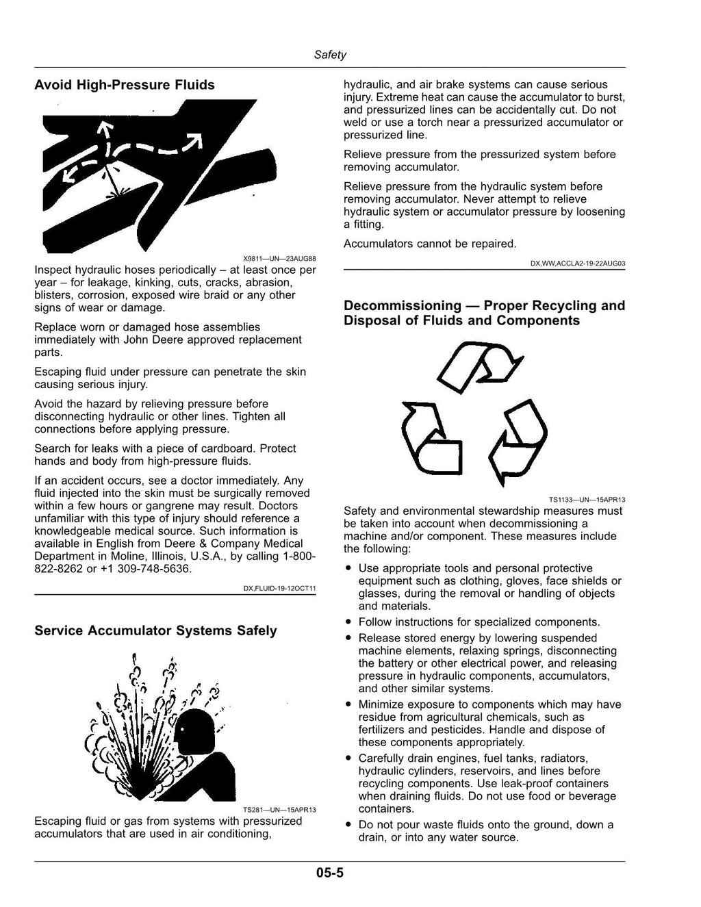 MANUAL DEL OPERADOR DE LA COSECHADORA JOHN DEERE X9 1000 1100 815001-820000