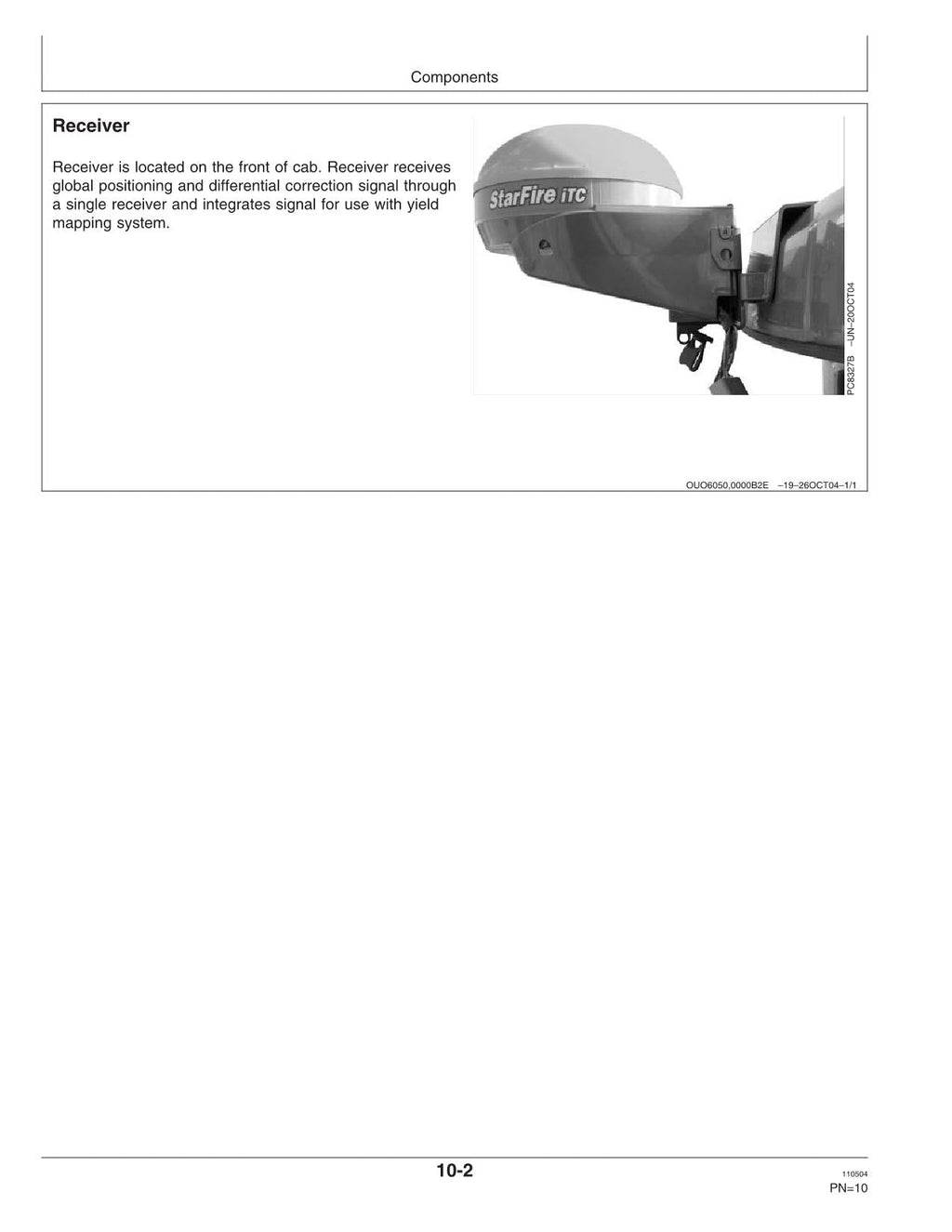 MANUAL DEL OPERADOR DE LA COSECHADORA JOHN DEERE AMS GREENSTAR