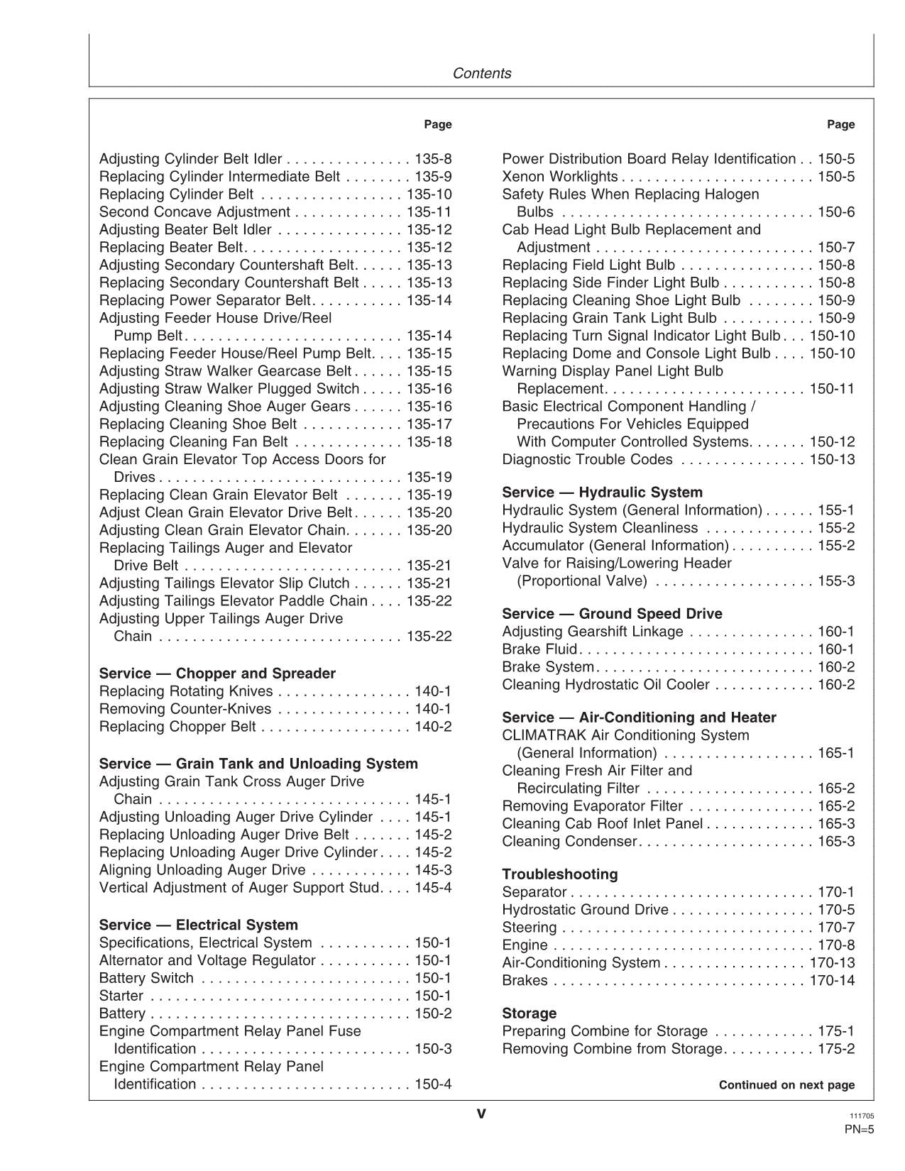 MANUAL DEL OPERADOR DE LA COSECHADORA JOHN DEERE 9660 WTS N.° 1