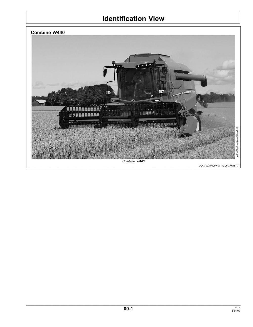 MANUAL DEL OPERADOR DE LA COSECHADORA JOHN DEERE W440 N.° 2