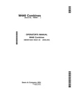 MANUAL DEL OPERADOR DE LA COSECHADORA JOHN DEERE W440 N.° 2