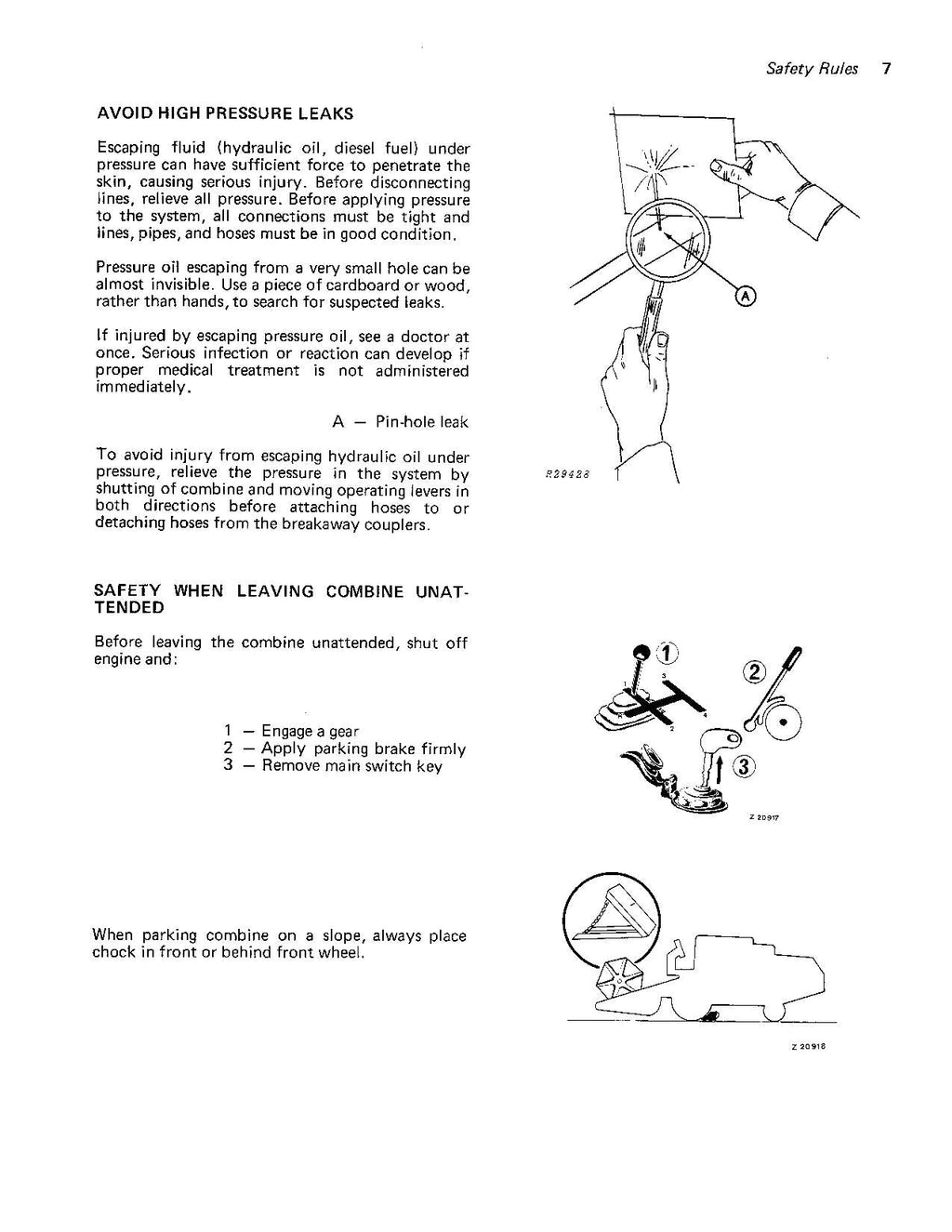 MANUAL DEL OPERADOR DE LA COSECHADORA JOHN DEERE 955