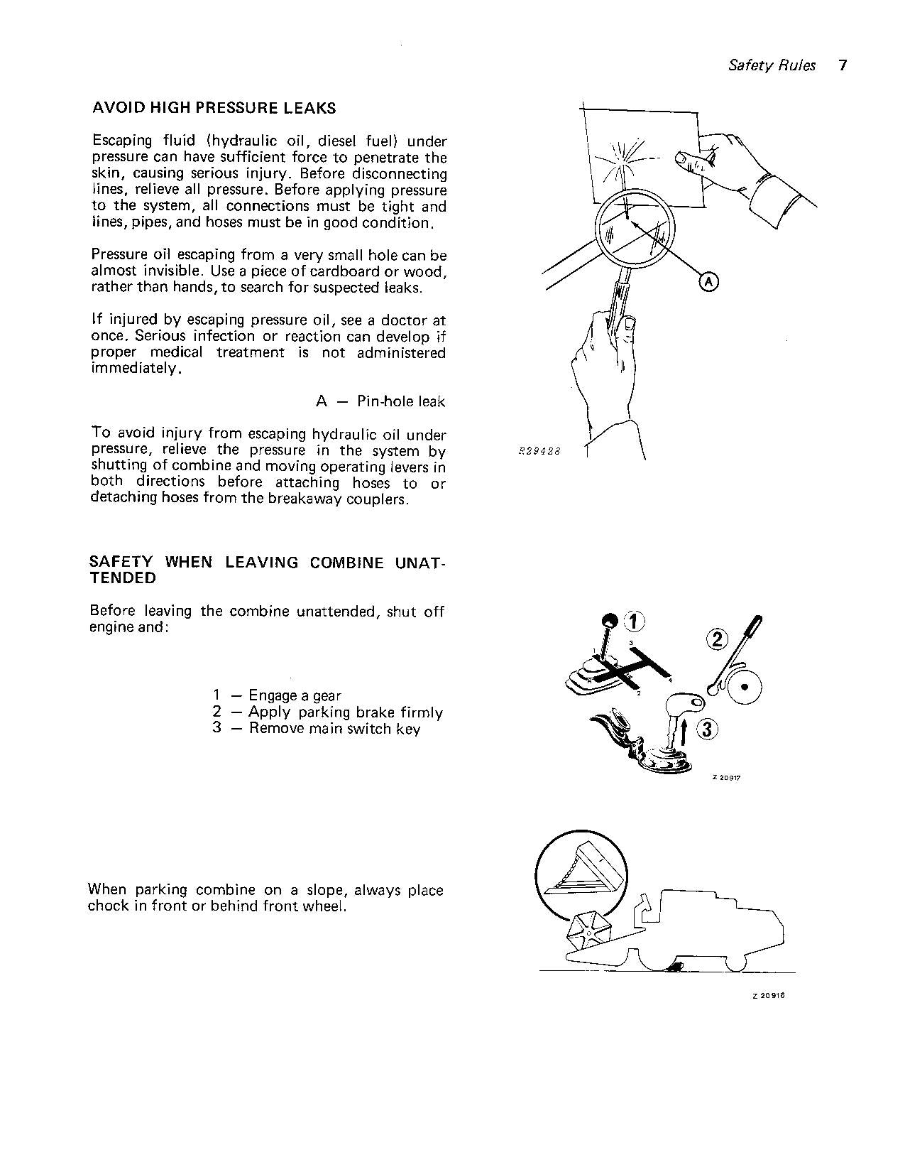 MANUAL DEL OPERADOR DE LA COSECHADORA JOHN DEERE 955