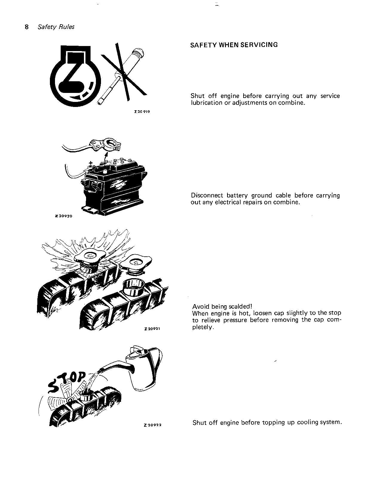 MANUAL DEL OPERADOR DE LA COSECHADORA JOHN DEERE 955
