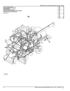 Catálogo de piezas de la cosechadora John Deere W550 (años 2012-2013)