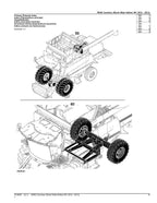 Catálogo de piezas de la cosechadora John Deere W550 (años 2012-2013)