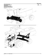 JOHN DEERE W440 COMBINE PARTS CATALOG MANUAL #2