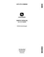Catálogo de piezas de la cosechadora John Deere 9570 STS - Manual n.° 2