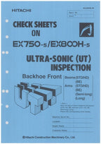 HITACHI EX750-5 EX800H-5 EXCAVATOR SERVICE MANUAL KO205B00