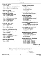 MANUAL TÉCNICO DE REPARACIÓN Y SERVICIO DE LA COSECHADORA JOHN DEERE W100 TM705019