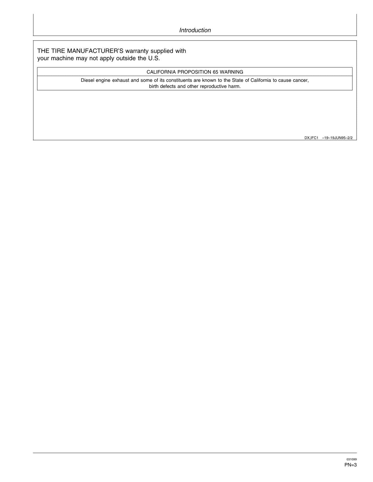 MANUAL DEL OPERADOR DE LA RECOLECTORA DE ALGODÓN JOHN DEERE 9970 N.° 4