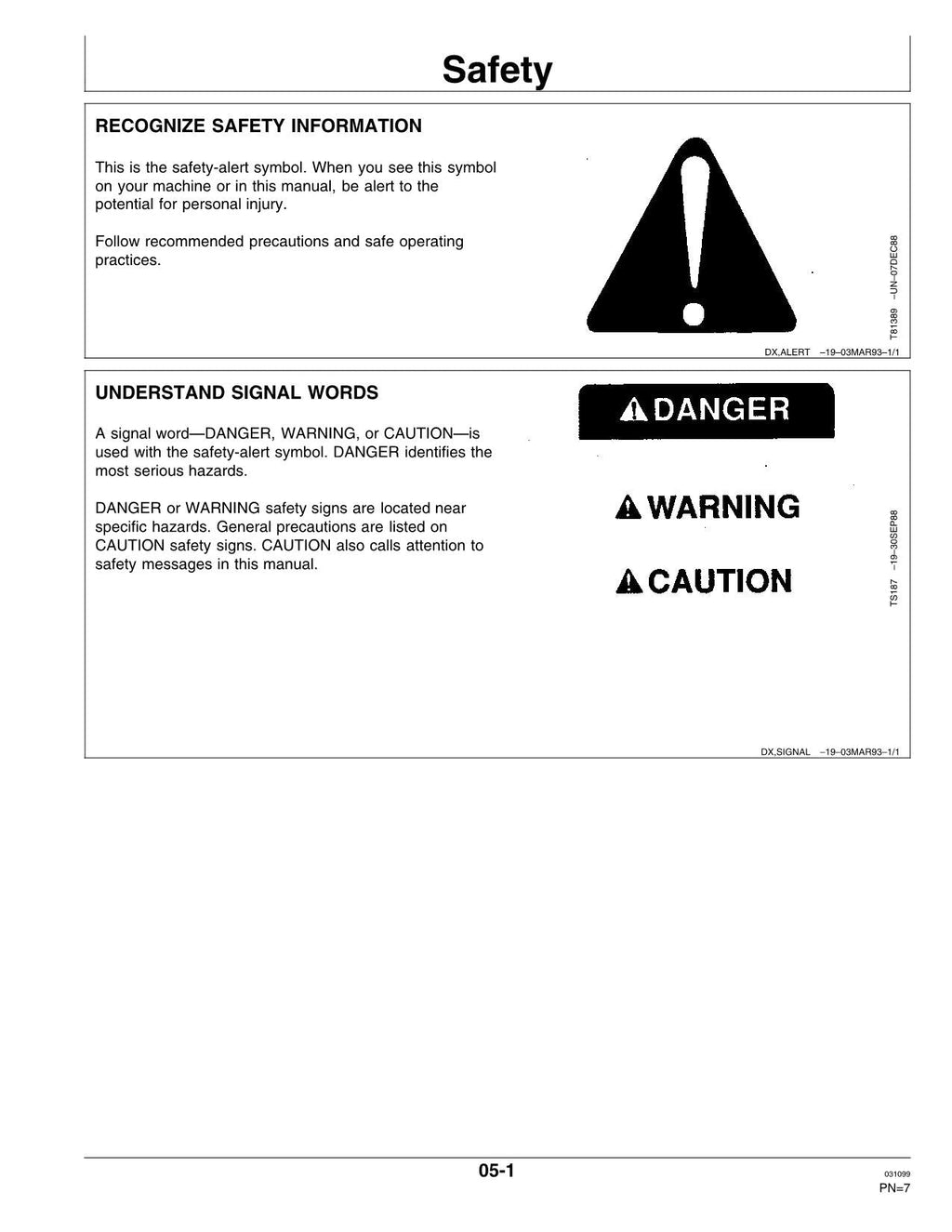 JOHN DEERE 9970 MANUAL DEL OPERADOR DE LA RECOLECTORA DE ALGODÓN N.° 7