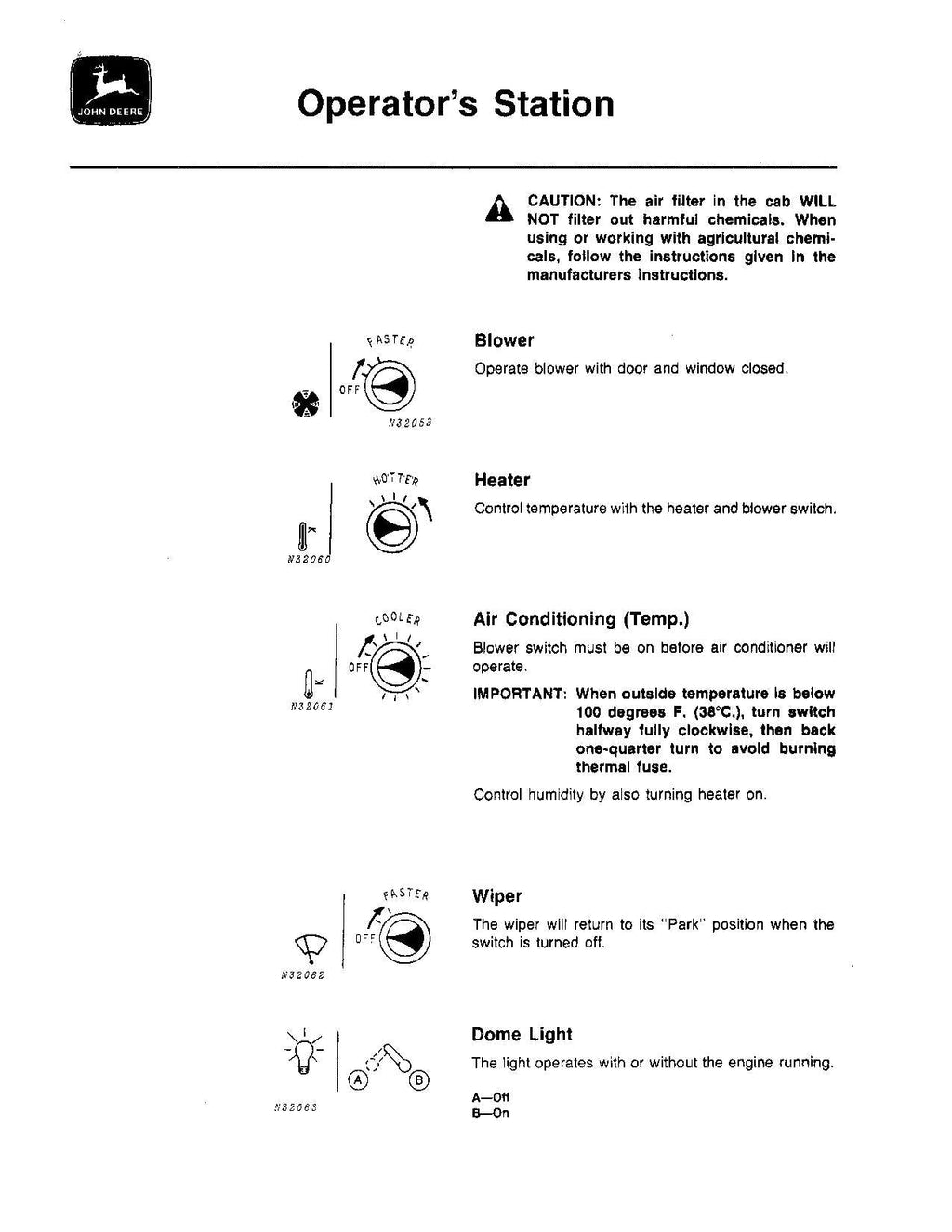 MANUAL DEL OPERADOR DE LA RECOLECTORA DE ALGODÓN JOHN DEERE 9910 N.° 3