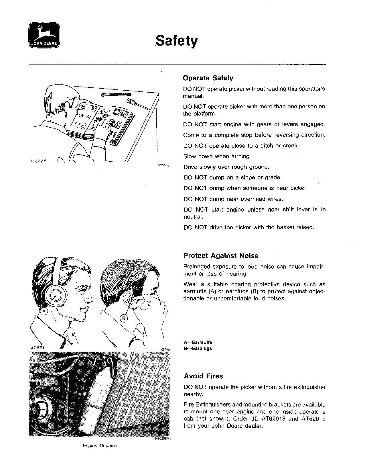 MANUAL DEL OPERADOR DE LA RECOLECTORA DE ALGODÓN JOHN DEERE 9910 N.° 4