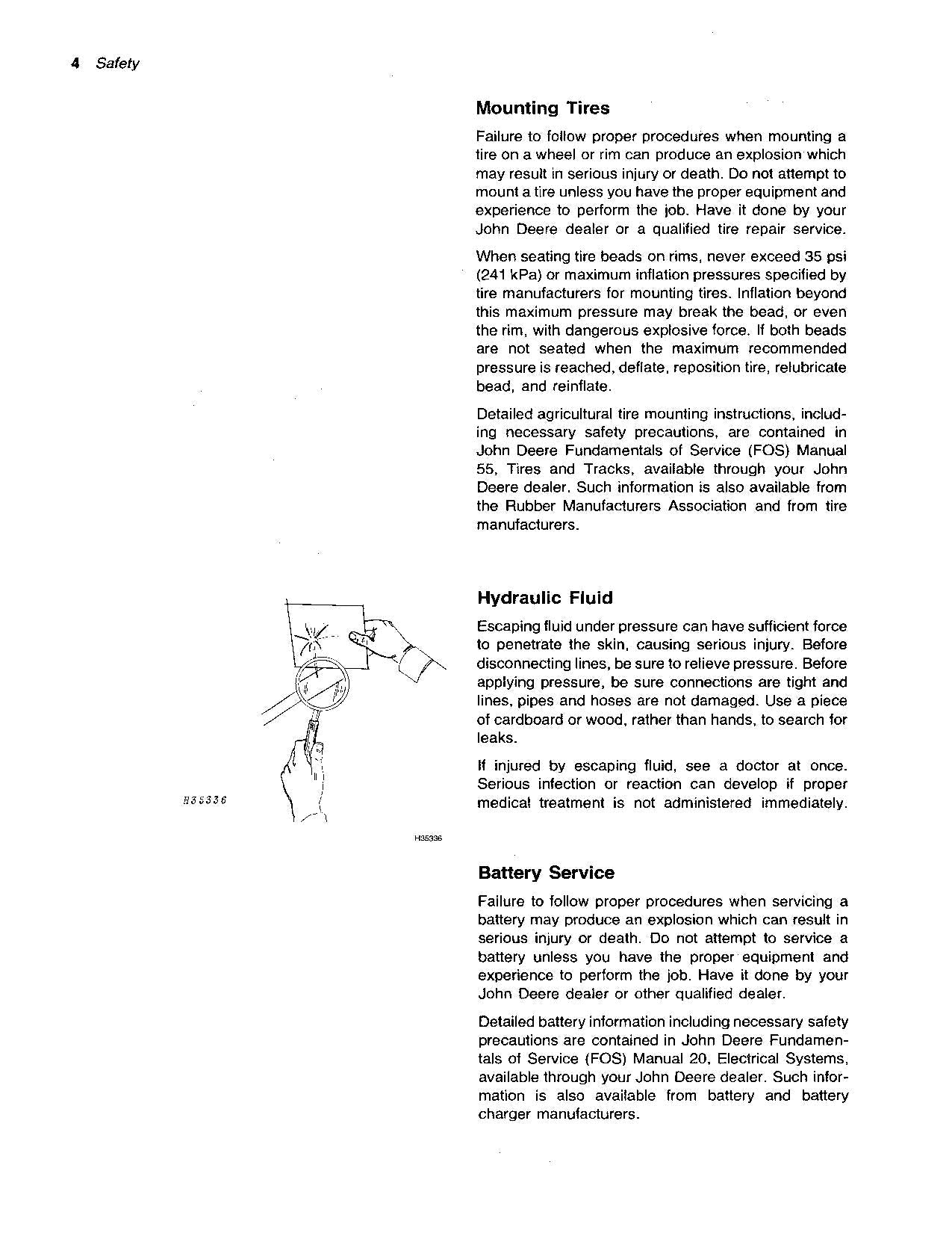 MANUAL DEL OPERADOR DE LA RECOLECTORA DE ALGODÓN JOHN DEERE 9910 N.° 4