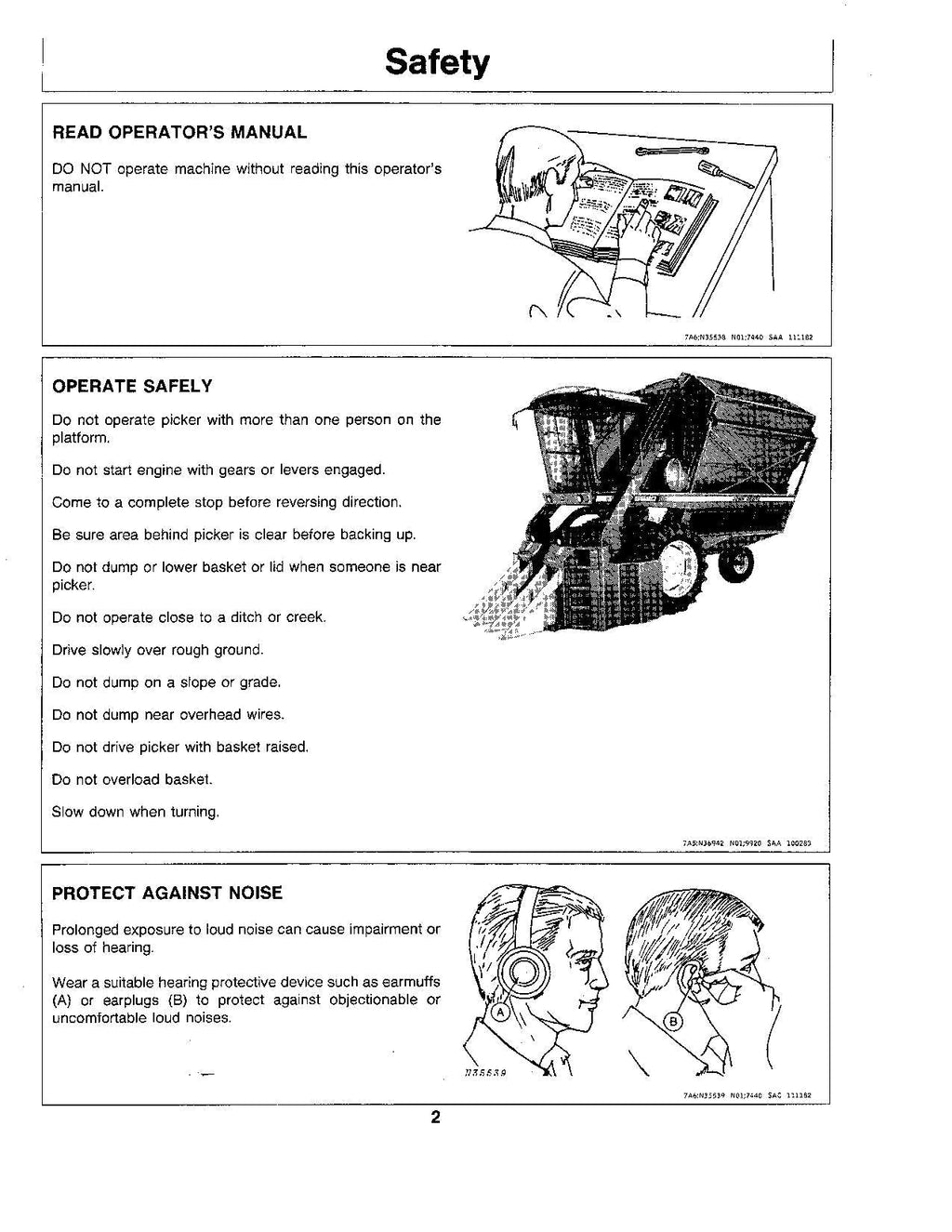 MANUAL DEL OPERADOR DE LA RECOLECTORA DE ALGODÓN JOHN DEERE 9920 N.° 3