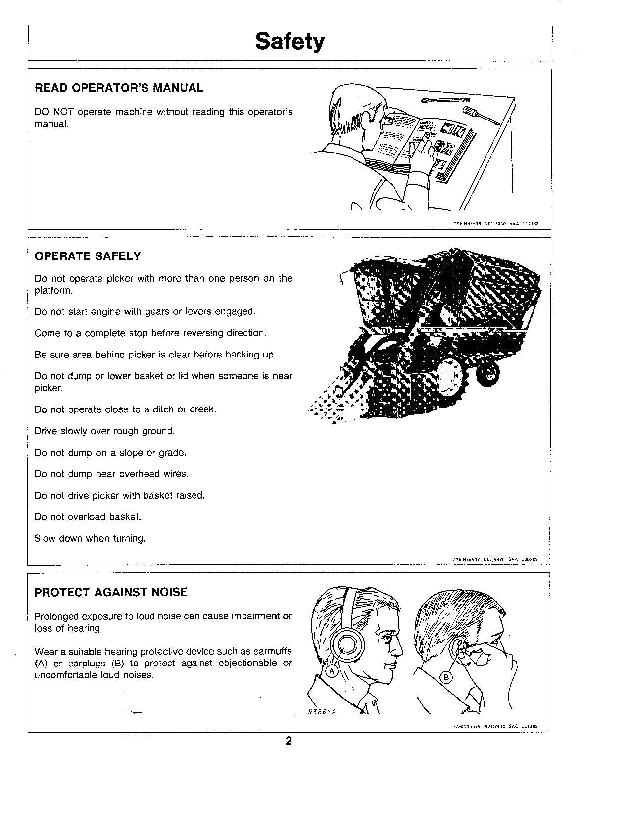 MANUAL DEL OPERADOR DE LA RECOLECTORA DE ALGODÓN JOHN DEERE 9920 N.° 3