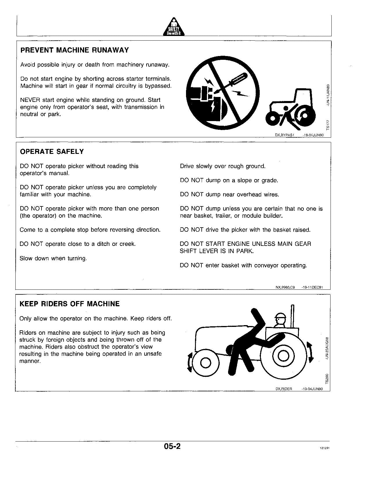 MANUAL DEL OPERADOR DE LA RECOLECTORA DE ALGODÓN JOHN DEERE 9960 N.° 4