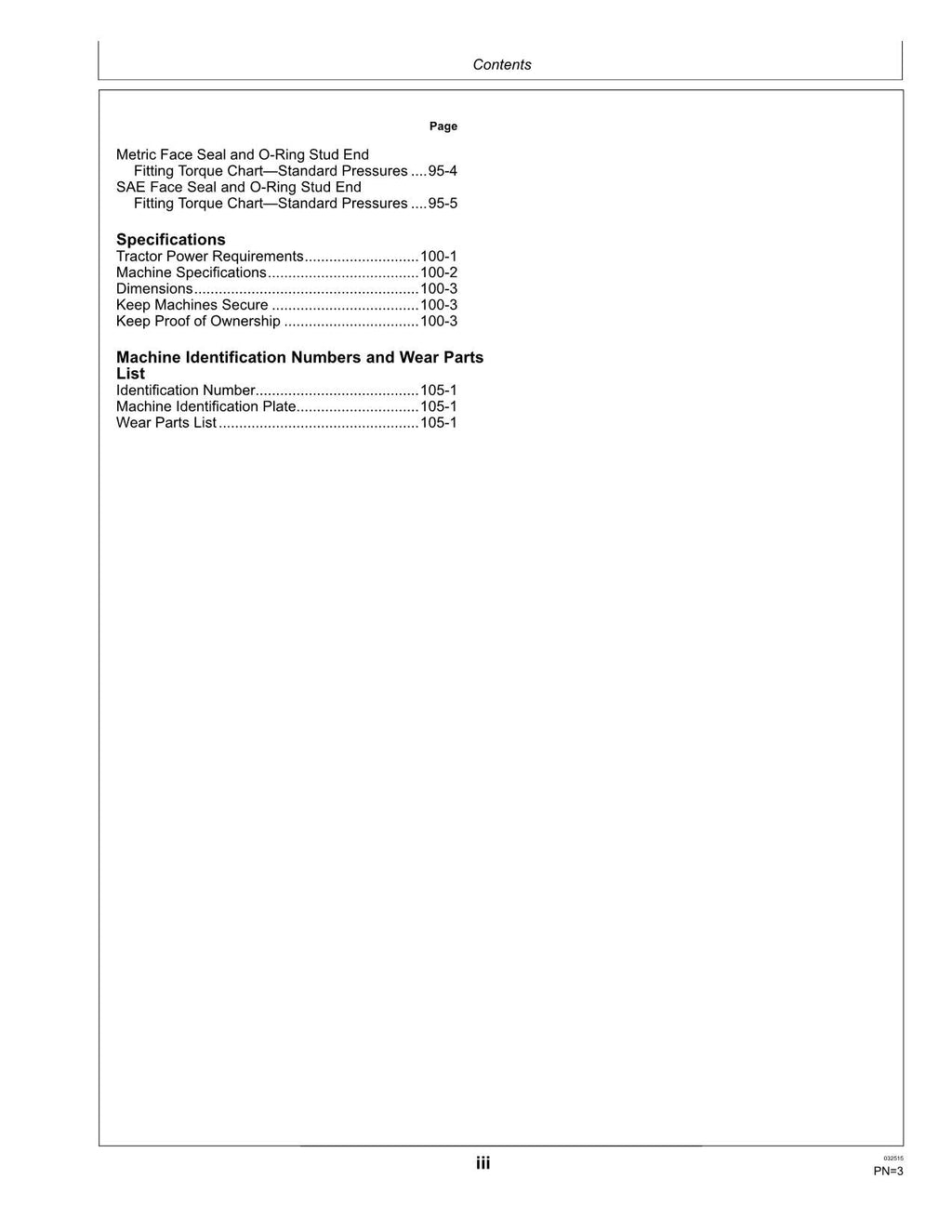 MANUAL DEL OPERADOR DE LA RECOLECTORA DE ALGODÓN JOHN DEERE CP20