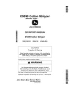 MANUAL DEL OPERADOR DE LA RECOLECTORA DE ALGODÓN JOHN DEERE CS690 N.° 6