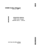 JOHN DEERE CS690 MANUAL DEL OPERADOR DE LA RECOLECTORA DE ALGODÓN N.° 13