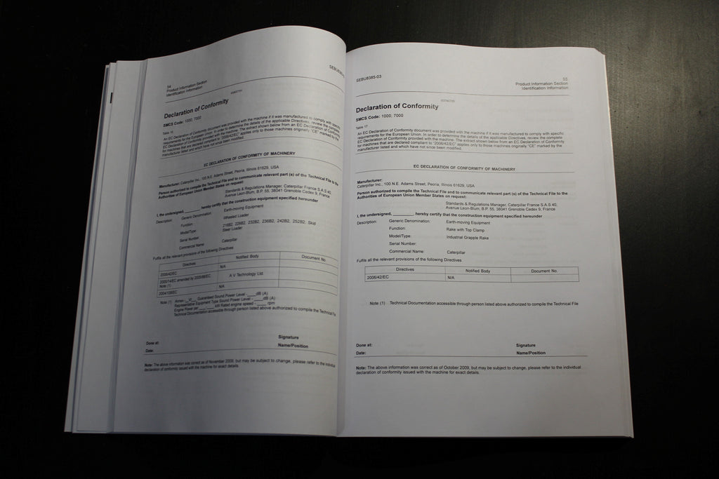 MANUAL DEL OPERADOR DE LA CARGADORA DE DIRECCIÓN DESLIZANTE CATERPILLAR 216B2 226B2 232B2 236B2