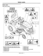 JOHN DEERE X125 X145 X165 TRAKTOR BETRIEBSANLEITUNG #2