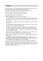 Manual de mantenimiento del operador de la excavadora sobre cadenas Hyundai HX380 L