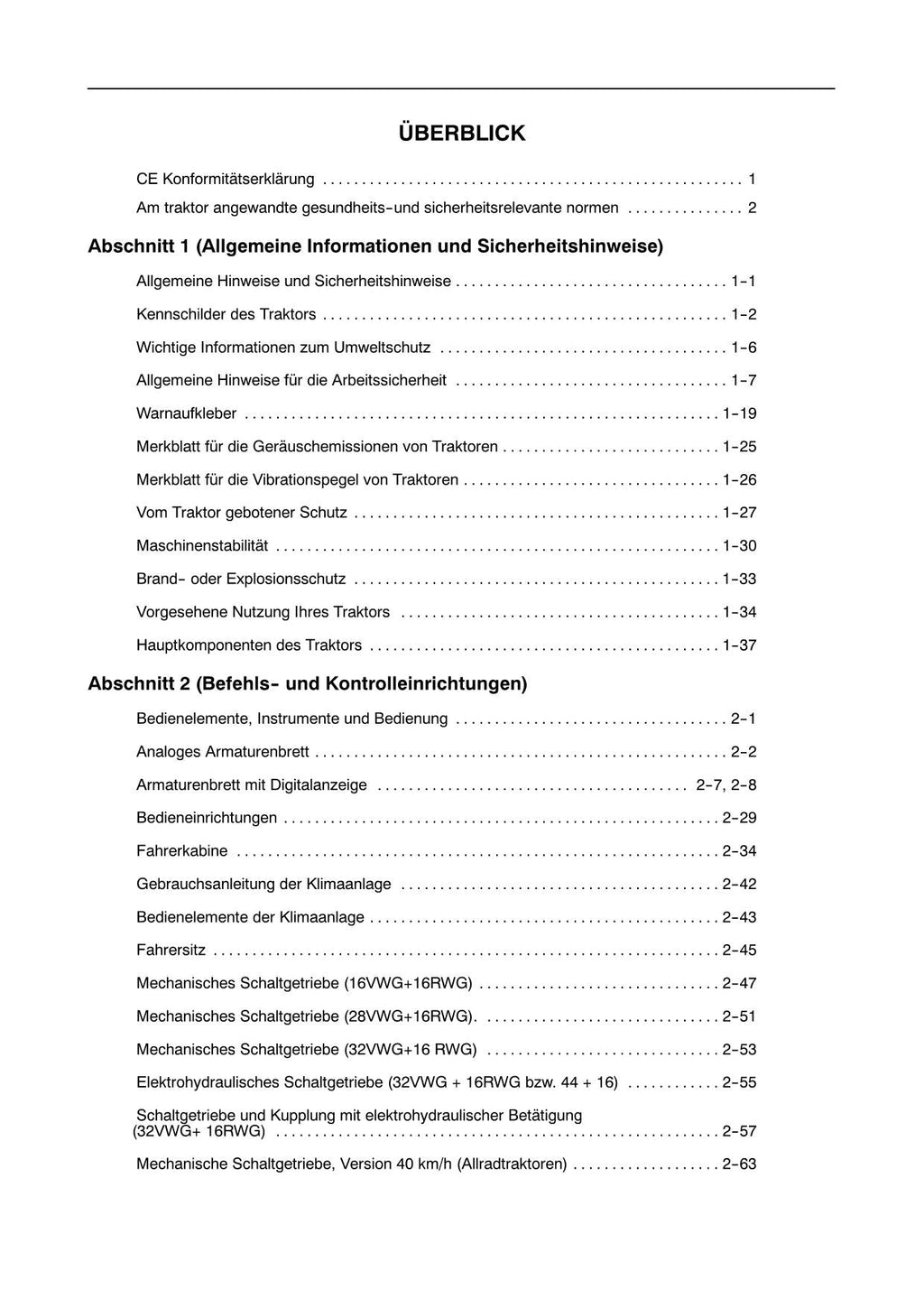 New Holland T4030N T4040N T4050N traktor betriebsanleitung