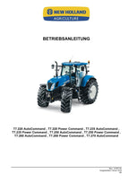 New Holland T7.250 T7.260 T7.270 traktor betriebsanleitung 47457102