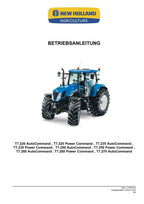 New Holland T7.220 T7.235 traktor betriebsanleitung 47457102