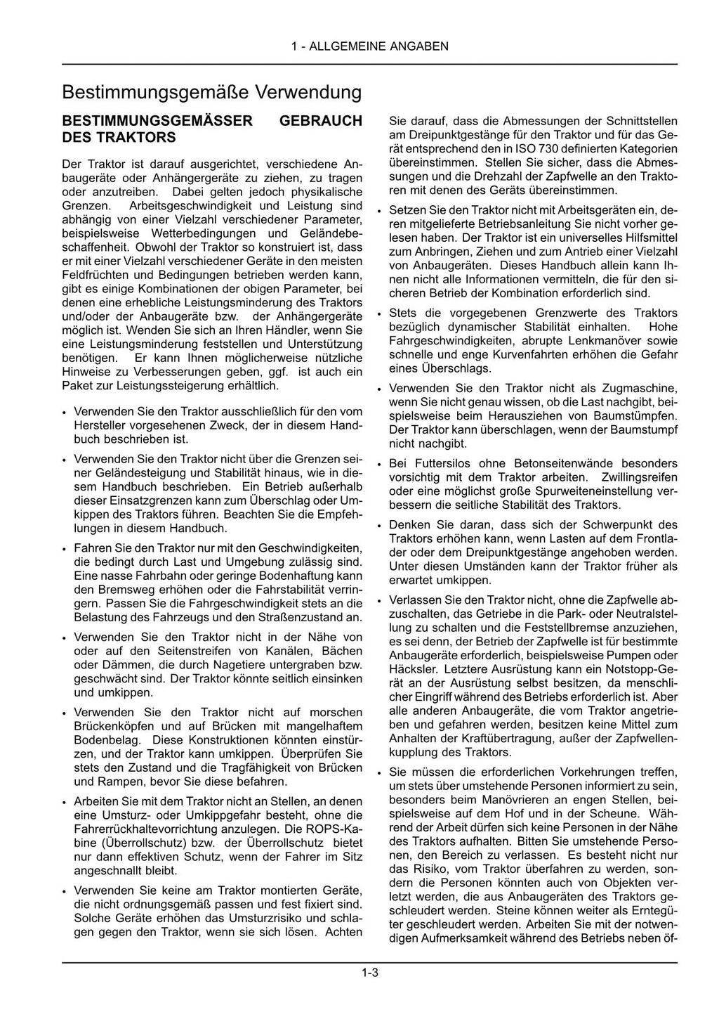 New Holland BOOMER 20 BOOMER 25 COMPACT traktor betriebsanleitung